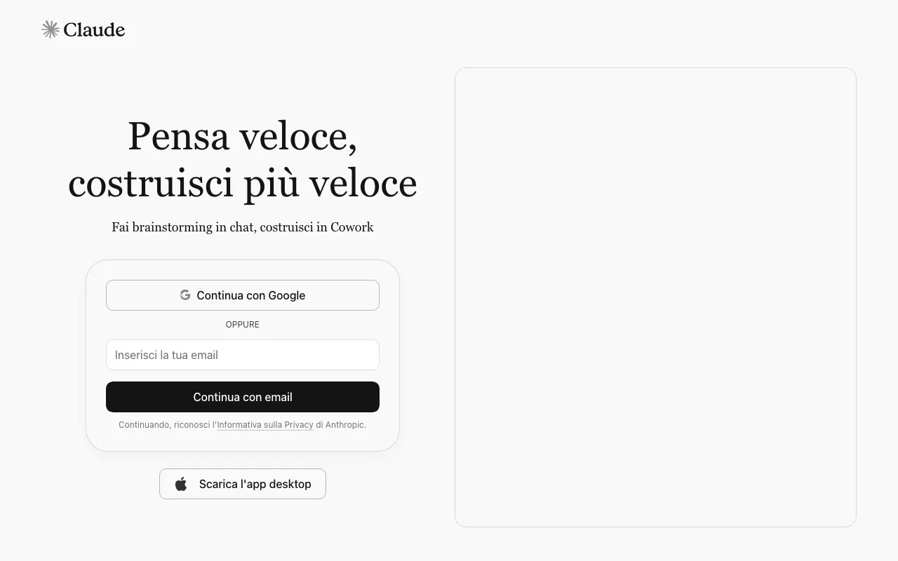 Anteprima di Claude