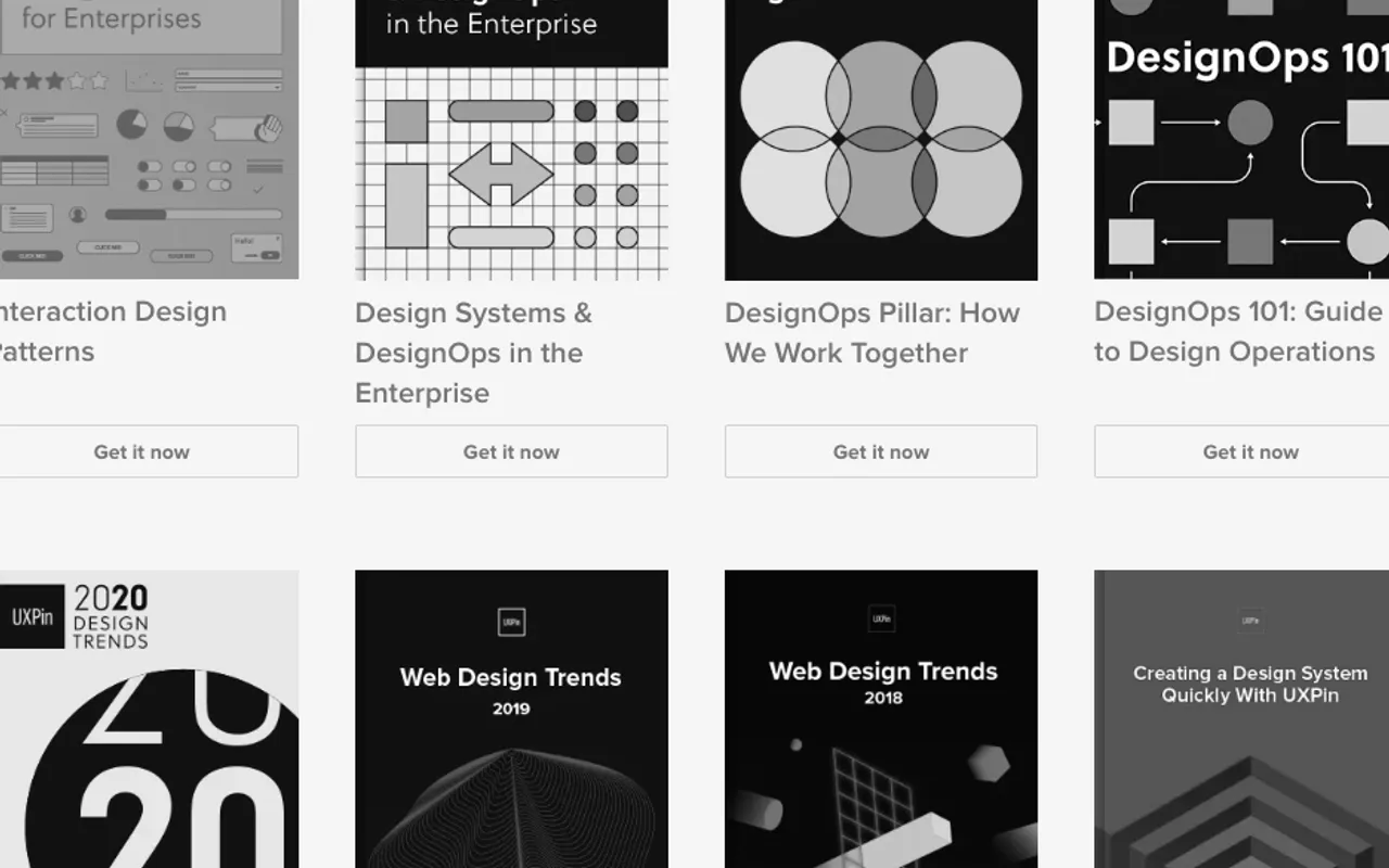Anteprima di Collezione di eBook gratuiti su UX/UI Design