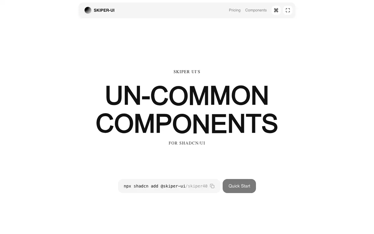 Anteprima di Skiper UI
