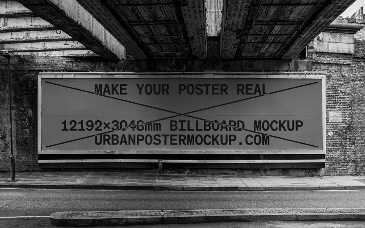 Anteprima di Urban Poster Mockup, raccolta di mockup per affissioni urbane
